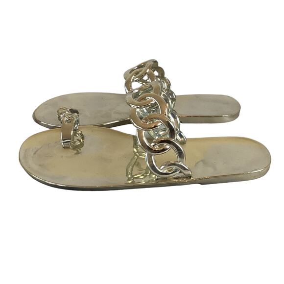 NWOT Casual Toe Loop Detailing Jelly Slippers - Picture 6 of 9